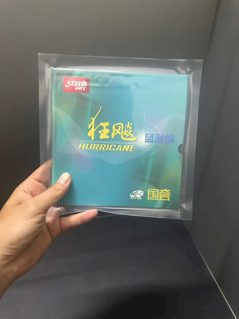 Mặt vợt  Bóng bàn DHS-H3 NEO Quốc gia lót xanh  39 độ 2.15 mm