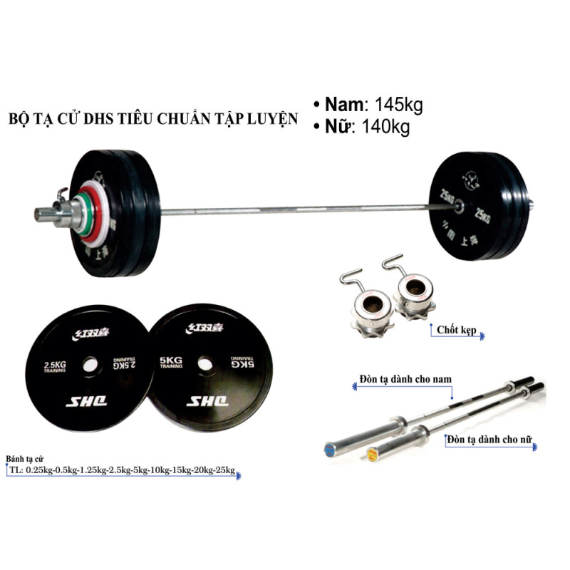 Bộ tạ cử Nam DHS-TCTL#